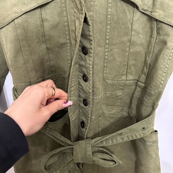 ALEX MILL Washed Twill Expedition Jumpsuit - Army
Olive - Picture 5 of 7